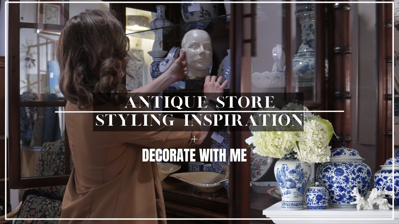 💐 Using Thrifted Pieces to Transform Small Spaces + Antique Shopping Thrifting + Organizing