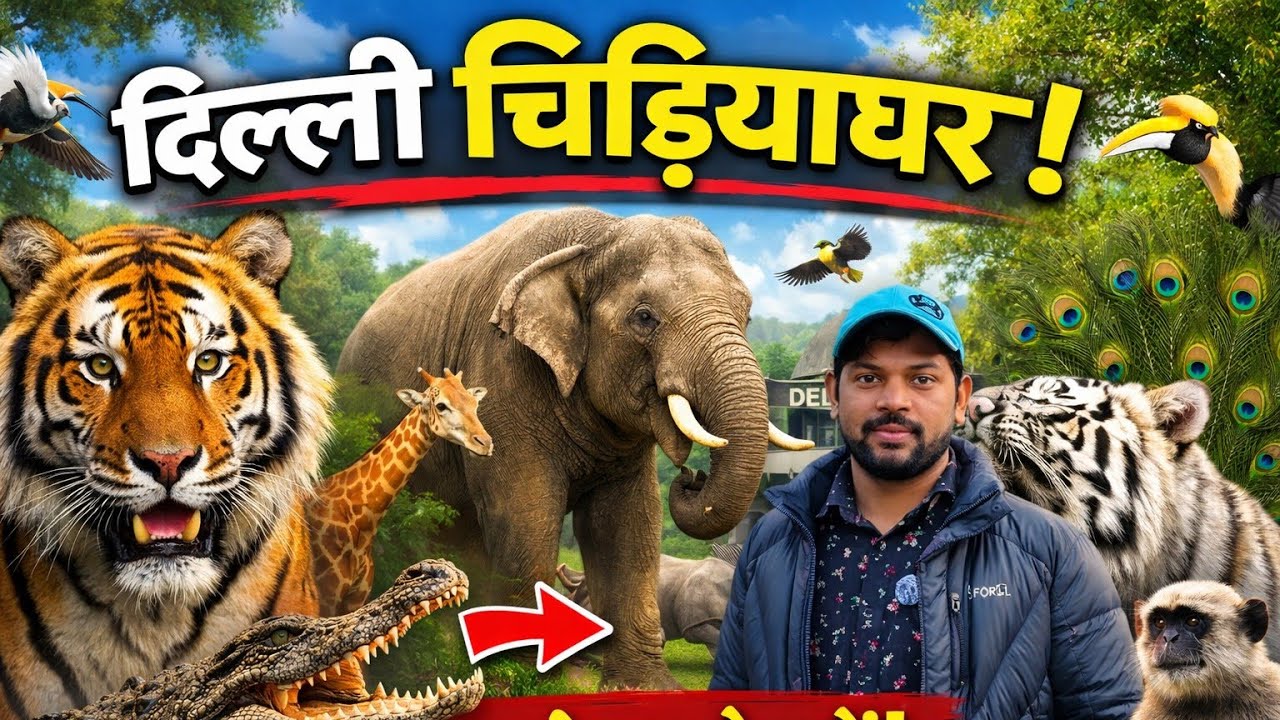 National Zoological Park Delhi | दिल्ली चिड़ियाघर | Delhi India #delhi #zoo PART-2