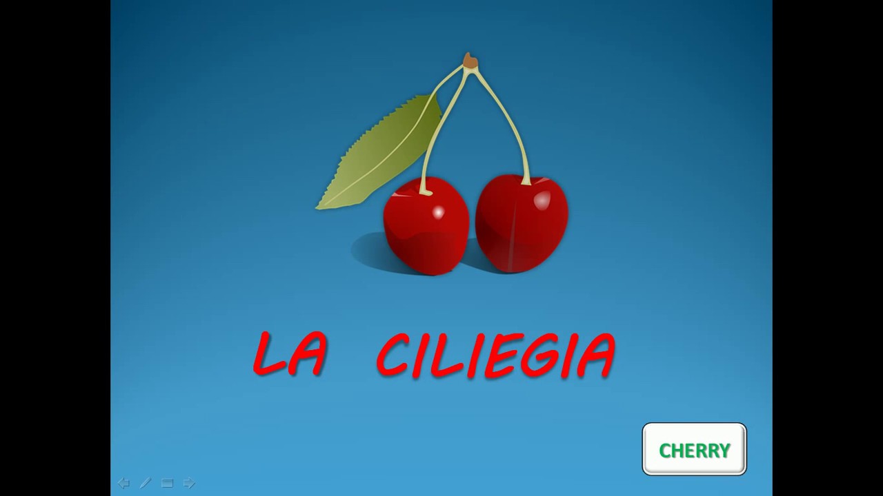 ITALIAN VOCABULARY : FRUIT - Vocaboli italiani : Frutta - Italienisch : Obst