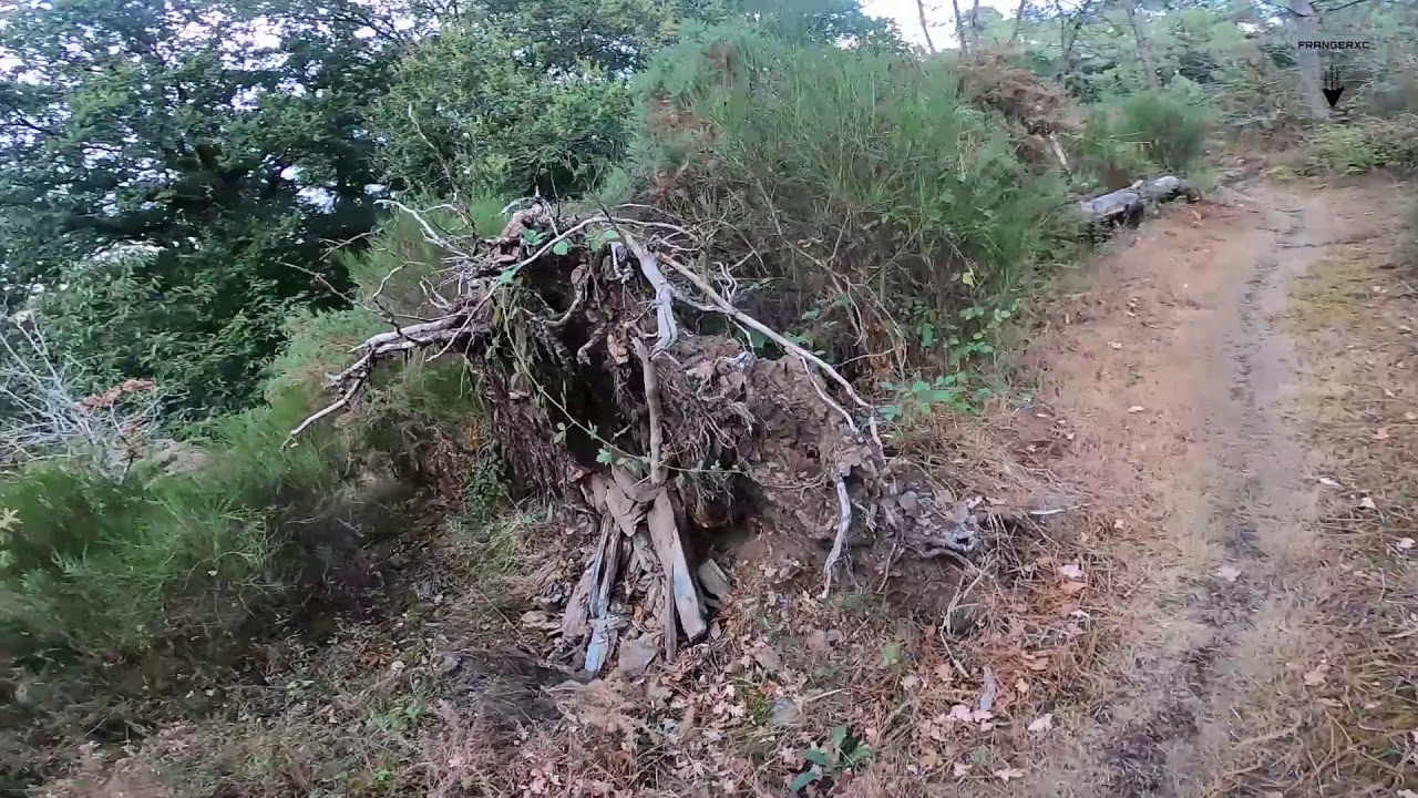 Aper&ccedil;u du rando &agrave; Langon - D&eacute;couverte des sentiers en VTT