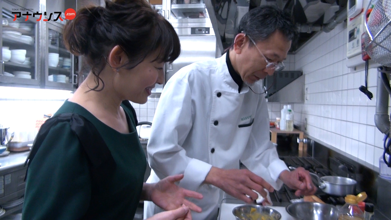【アナウンス.com】松井アナ「イタリアンシェフに教わる超簡単レシピ　No.1」
