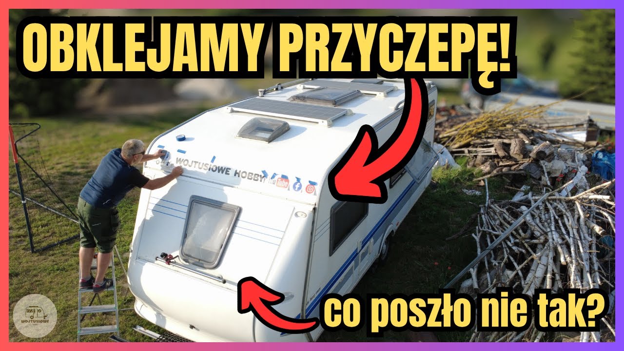 OBKLEJAMY PRZYCZEPĘ! II Co poszło nie tak? 😬 II