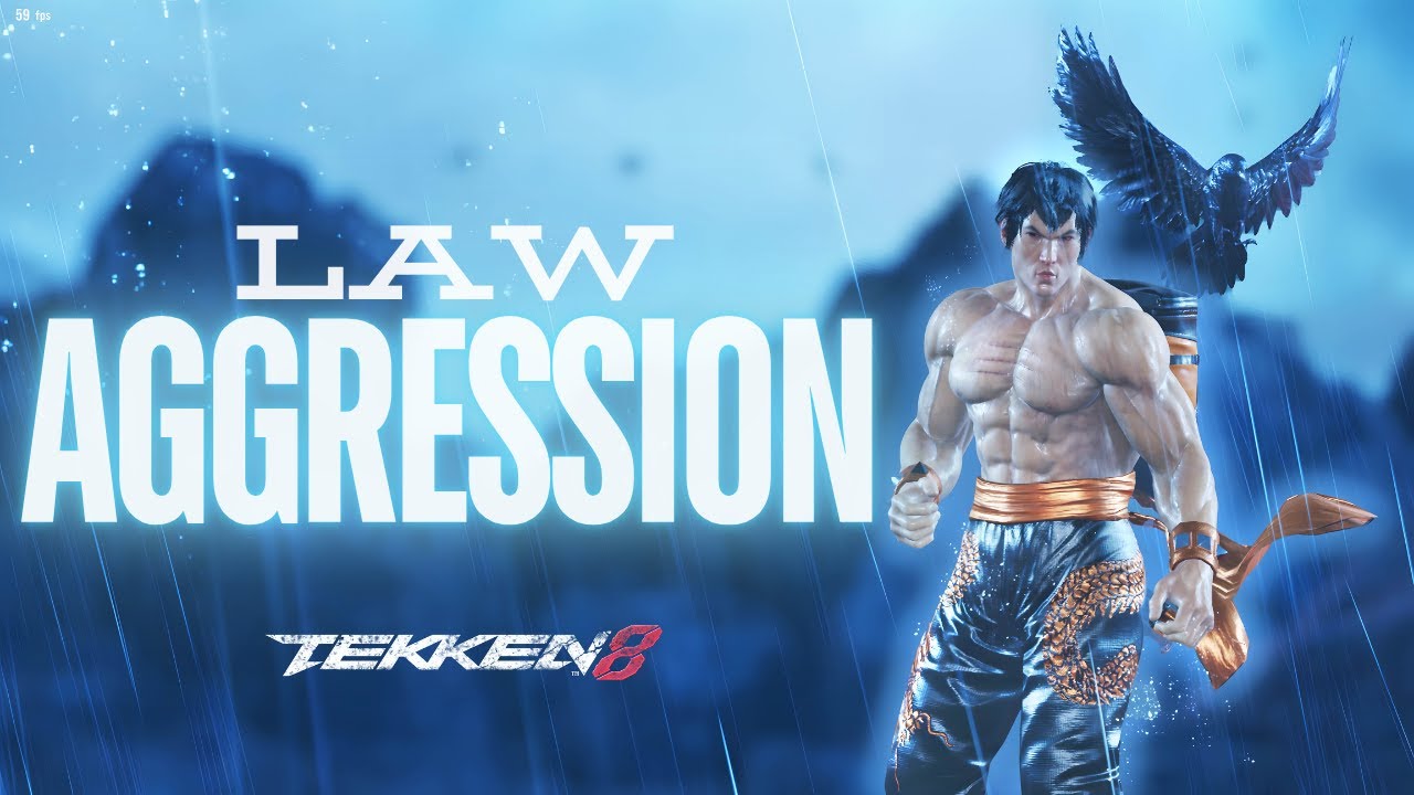 That's what an Optimized  Law looks like | Azhar ( Law ) Highlights -Tekken 8