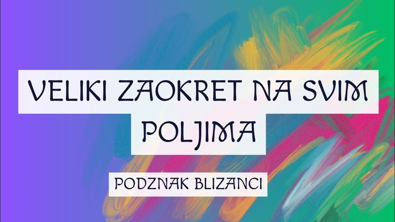 🥳PODZNAK BLIZANCI - NOVI HORIZONTI 🥳