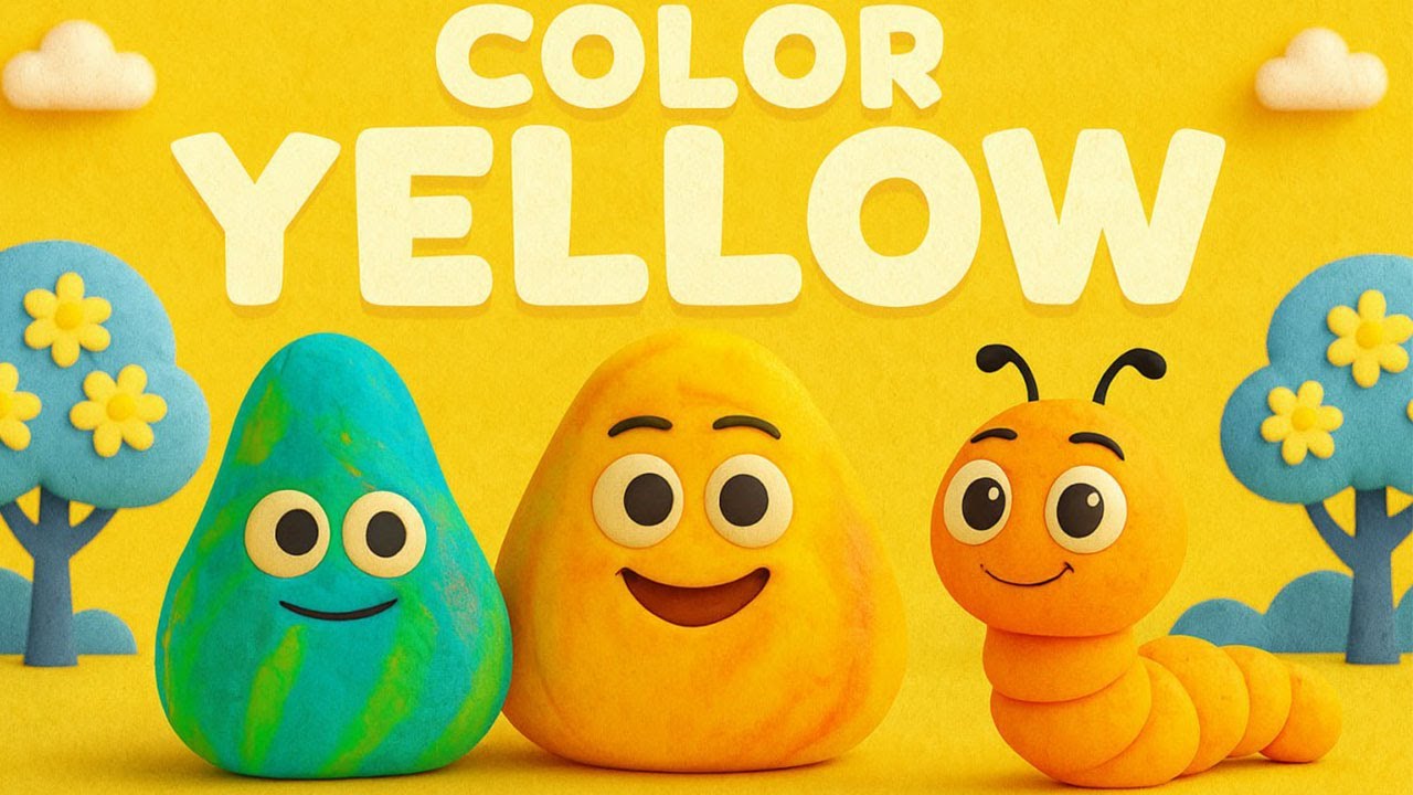 Let’s Learn YELLOW!  Fun Color Adventure for Kids