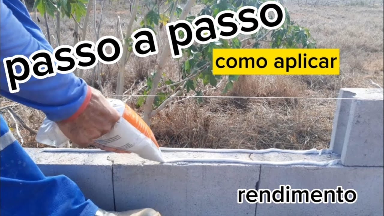 Cola bloco - Passo a passo - como aplicar