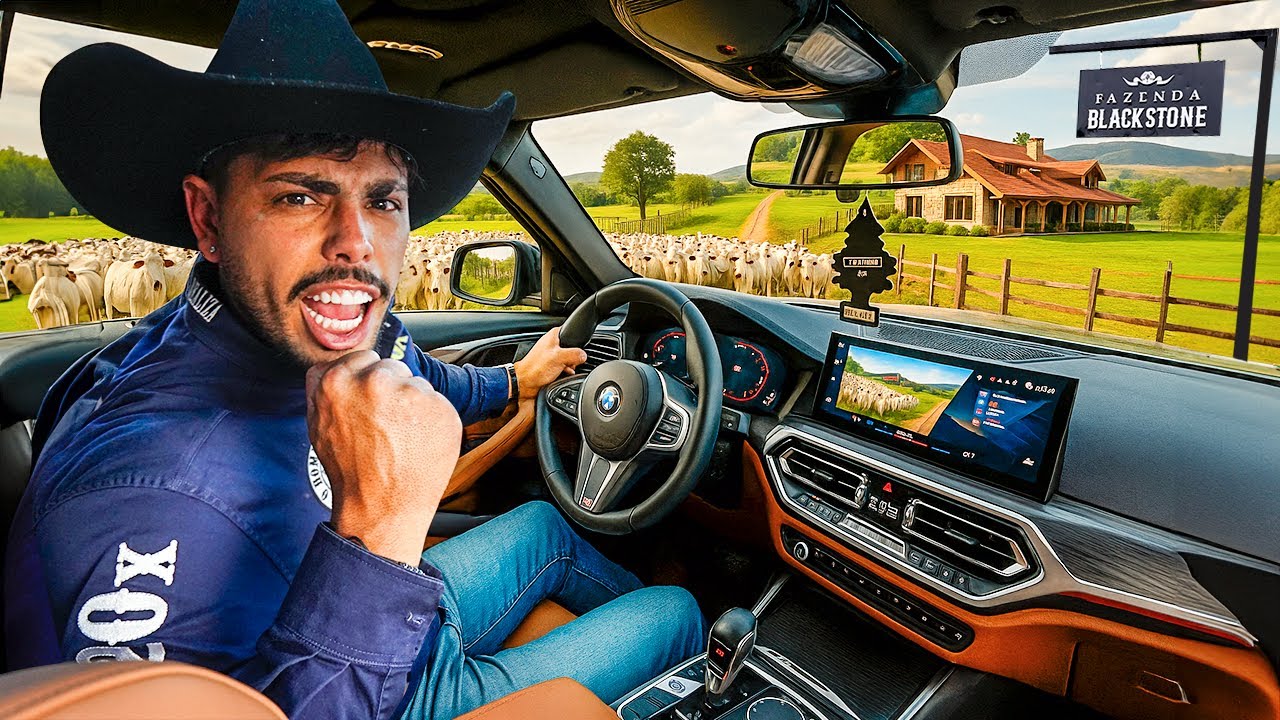 FUI DE BMW M2 FAZENDO DRIFT PRA FAZENDA