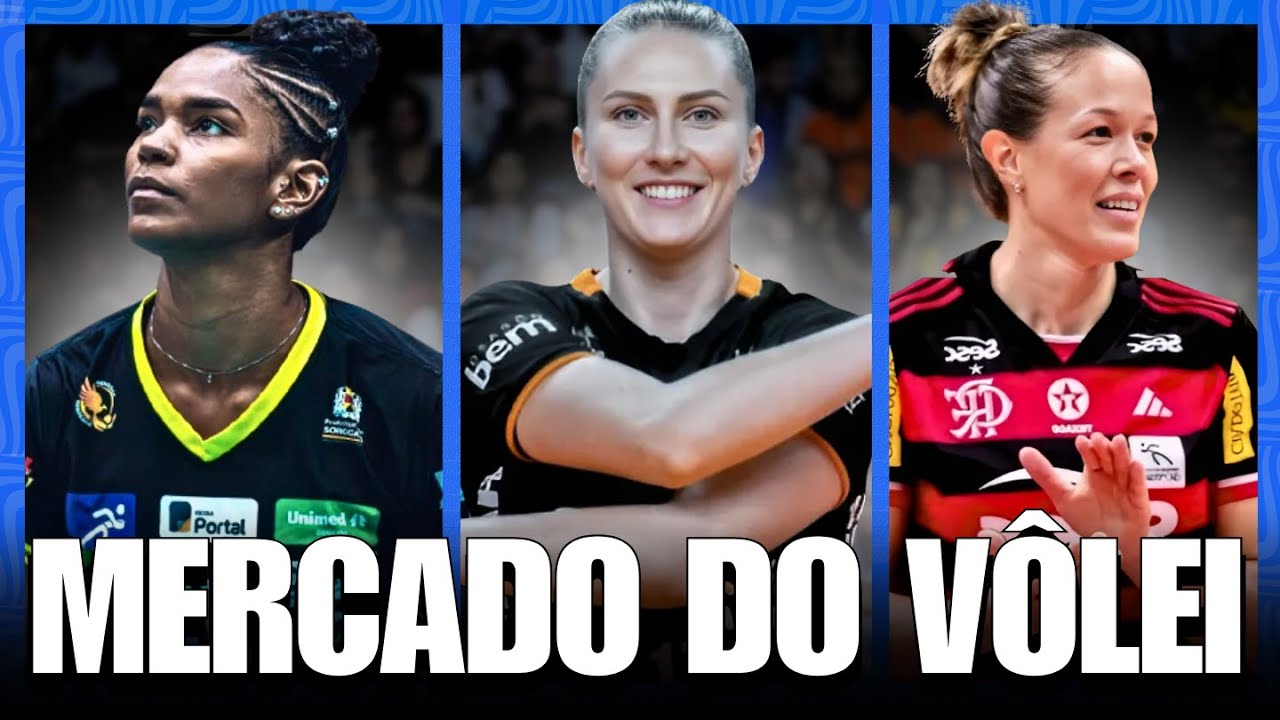 Vôlei Feminino 2025/26: As MAIORES CONTRATAÇÕES e Surpresas do Mercado!