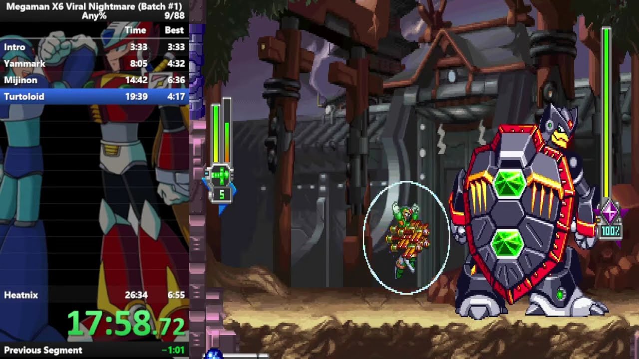 Megaman Viral Nightmare Any% Batch #1