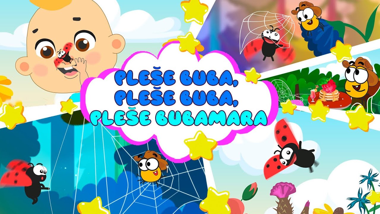 Plese buba, plese bubamara | decije pesmice | pjesme za djecu