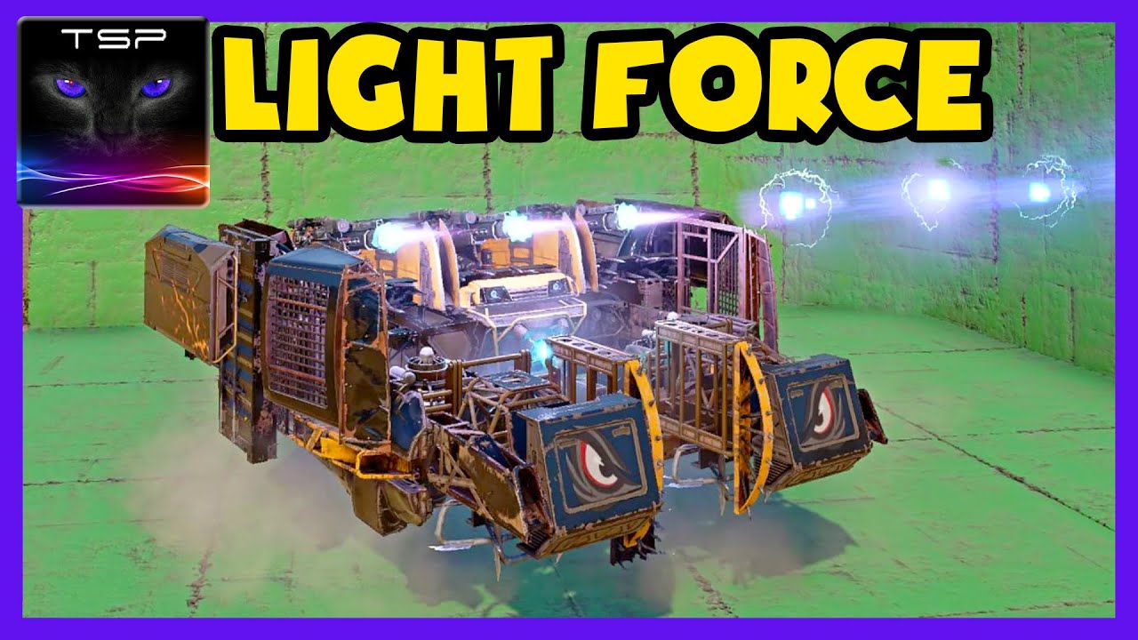 Crossout #697 ► LightForce - 3x Helios' + Nova cabin: lightweight hover tank Build