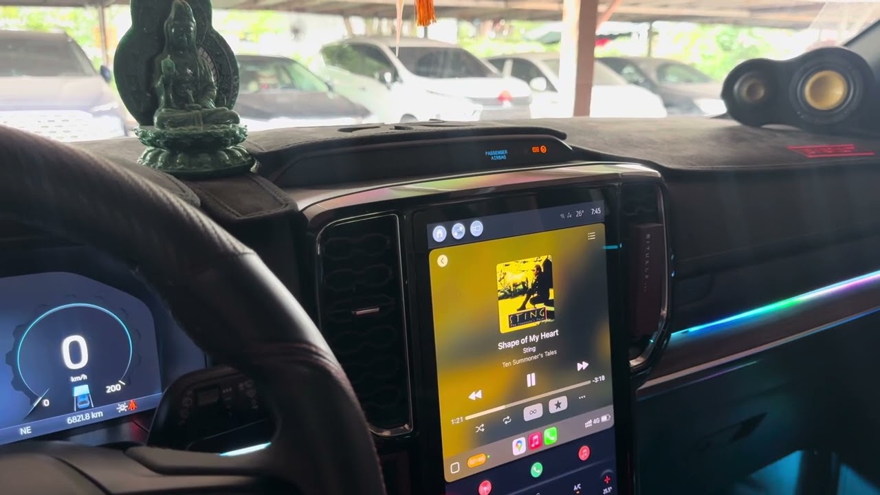 Focal K2 & 3KM midbass check - Shape of my heart - on Ford Everest