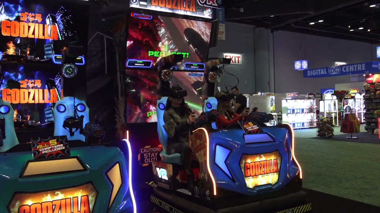 Godzilla Kaiju Wars VR - Raw Thrills - IAAPA 2023