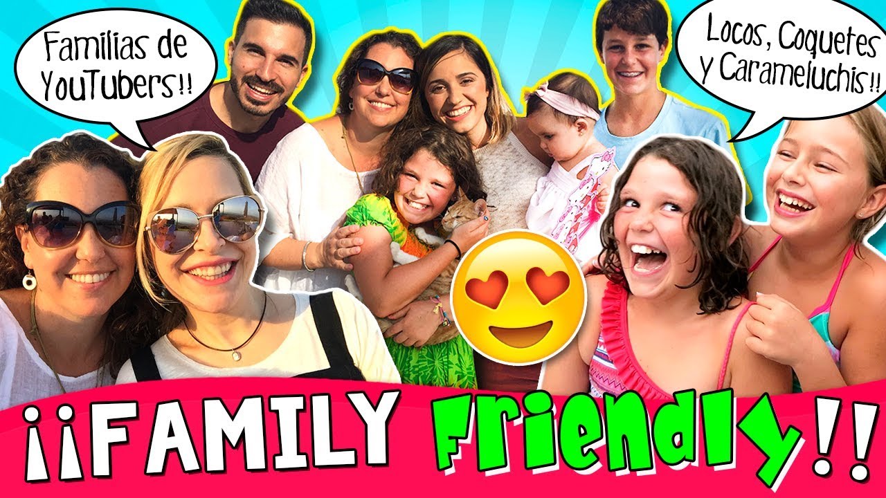 ¡¡Un día FAMILY FRIENDLY!! 📷 😁  ¡¡Nos visita la Familia CARAMELUCHI y la Familia COQUETES!!😍