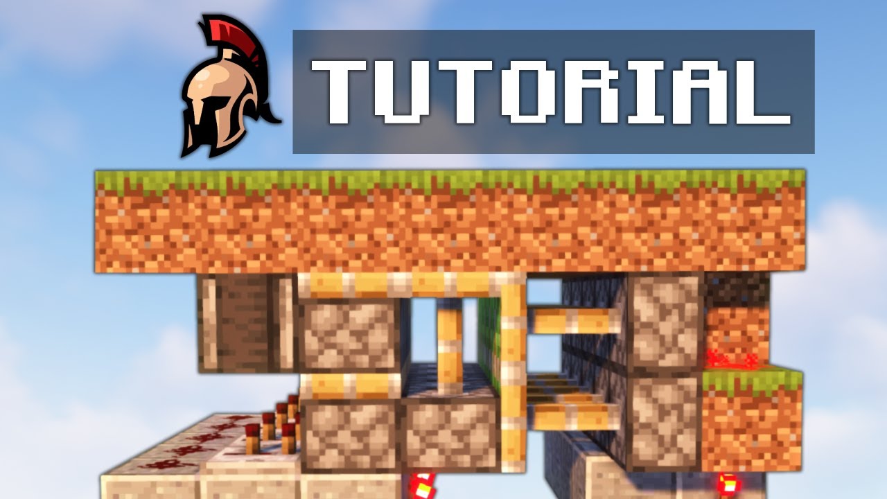 How To Build A 5x1 Flat Ground Trap In Minecraft