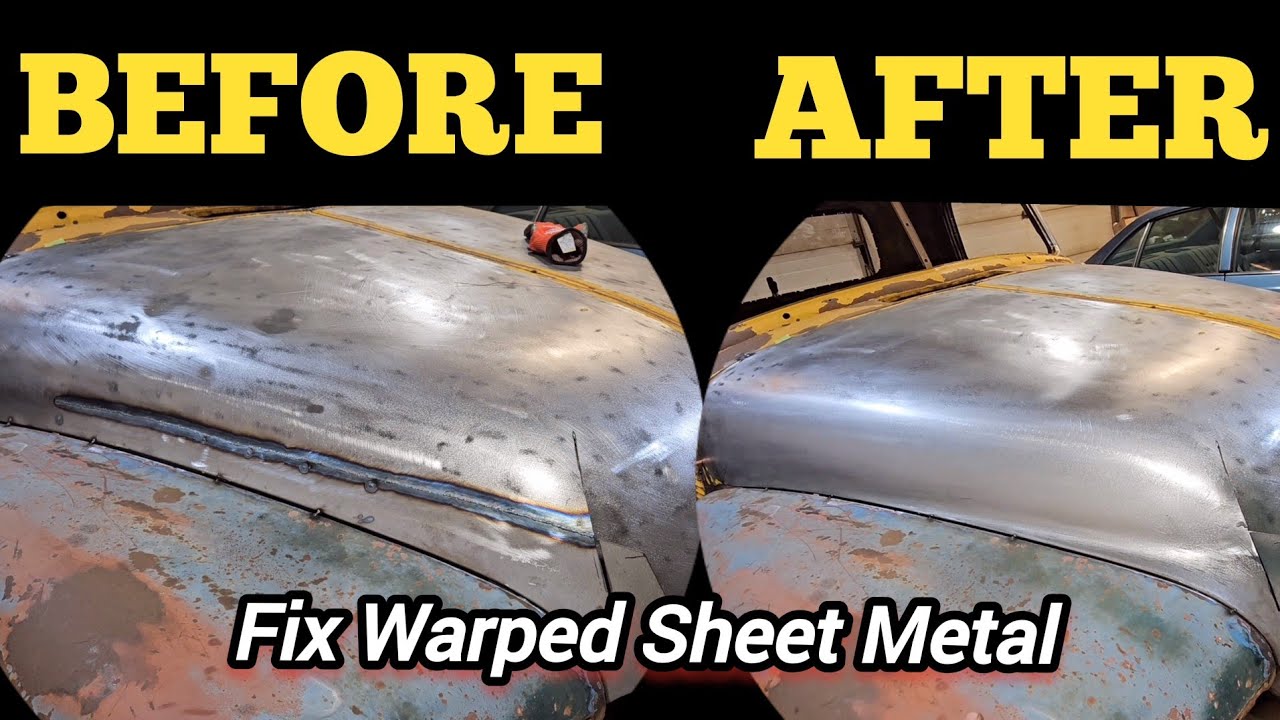 Professional Bodyshop RUINS Classic Truck Hood. Can We Fix it? 1953 Chevy Kustom