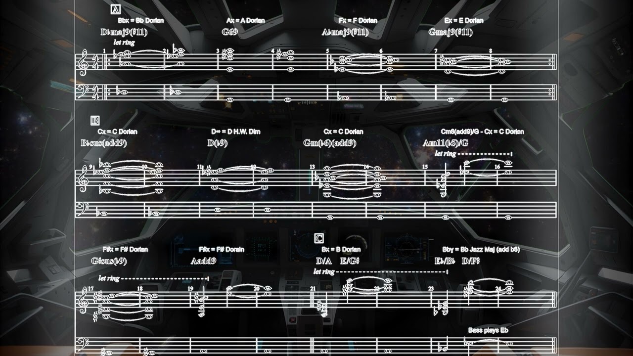 Tokyo Dream - Allan Holdsworth 127bpm Backing Track