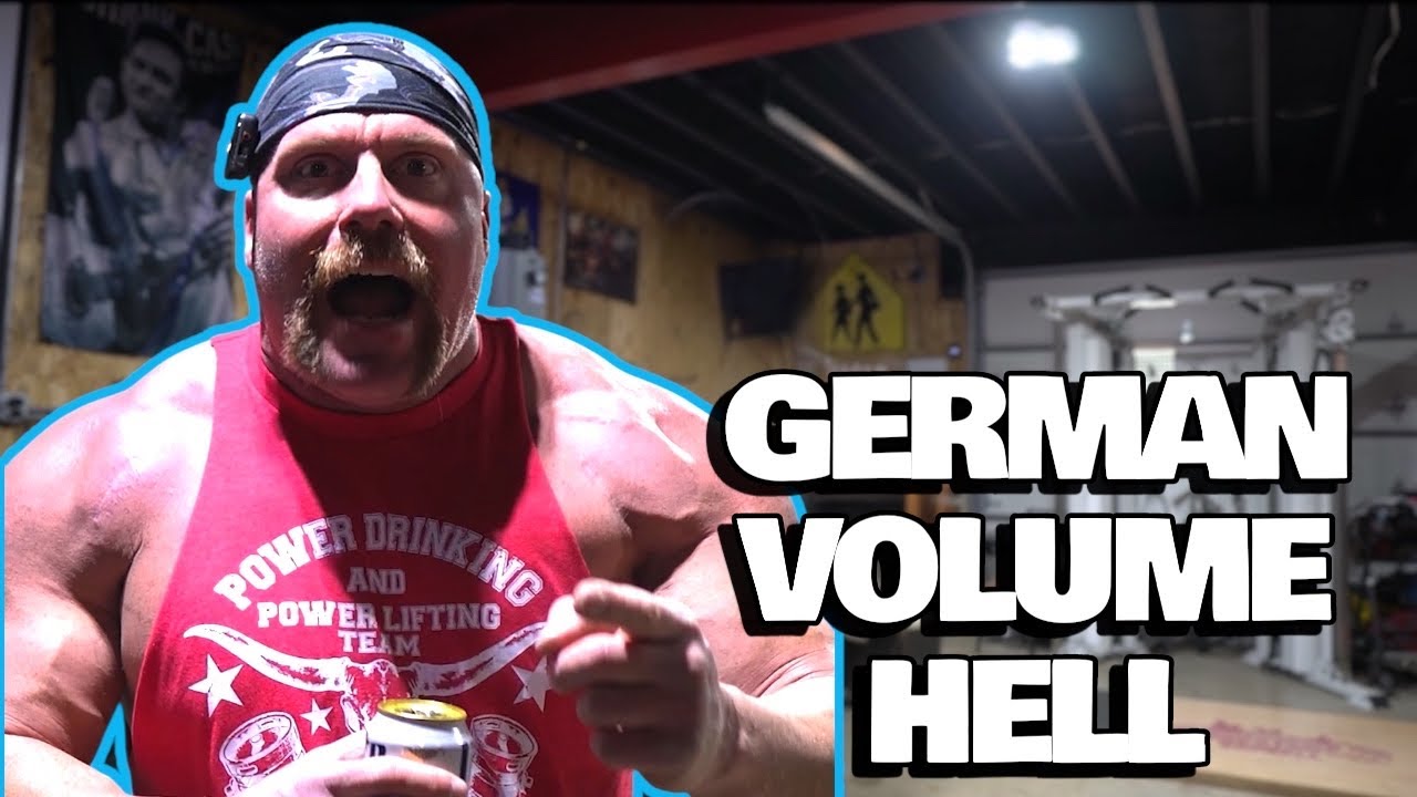 10 X 10 Back Day From Hell (German Volume Training)