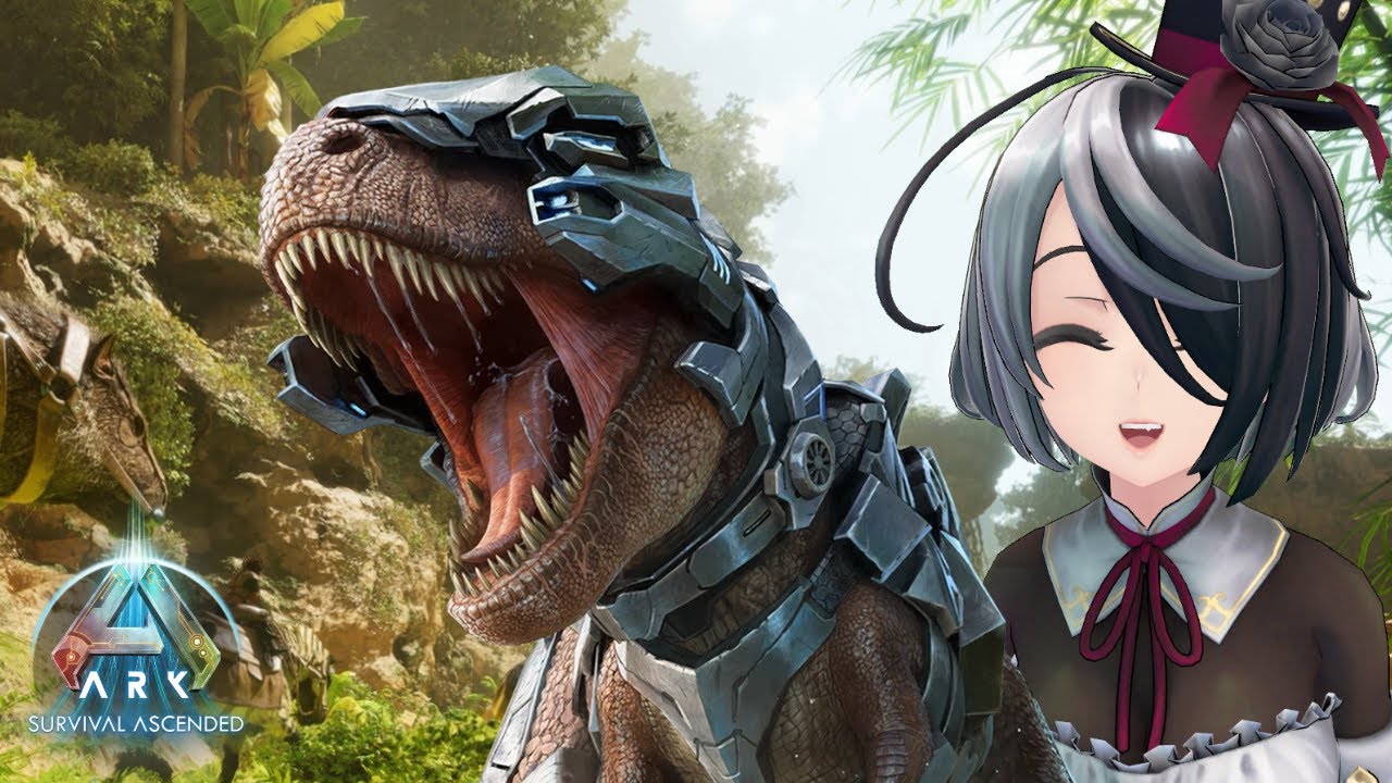 【ARK/ASA】海洋拠点を完成させてアンコウテイムしたい！#17【新人VTuber 田中ナナ(仮)】