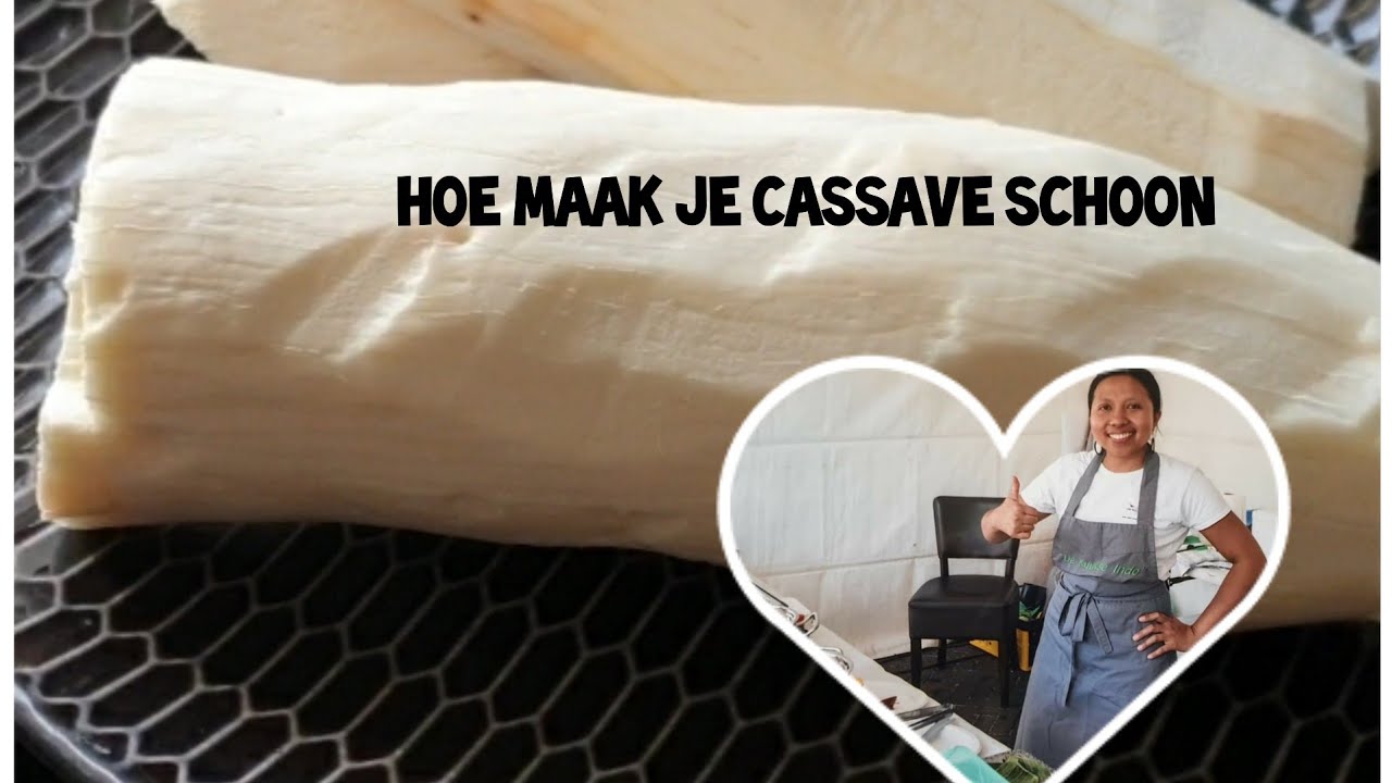Hoe Maak Je Cassave of Singkong Schoon #09#dekuukseindo