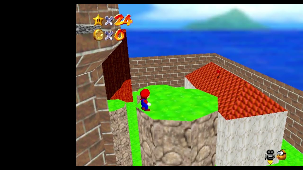 Super Mario 74 A Button Challenge: Entering Red Switch Palace in 7 A Presses