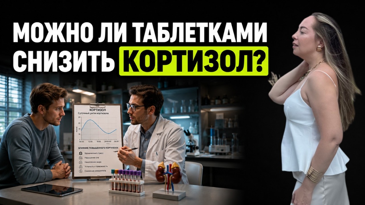 Можно ли таблетками снизить КОРТИЗОЛ при депрессии и тревоге? Кортизол в психиатрии @Европейская психиатрия