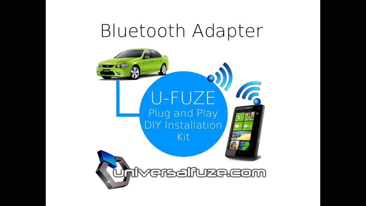 Ford Bluetooth Audio streaming adapter plug and play into a BA BF Falcon or Territory