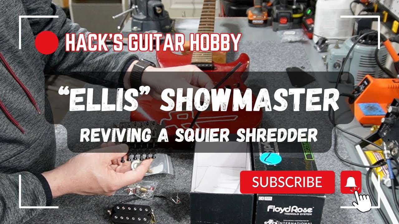 Saving a Showmaster - Rebuilding a Jason Ellis Signature model with a Floyd and a Dimarzio
