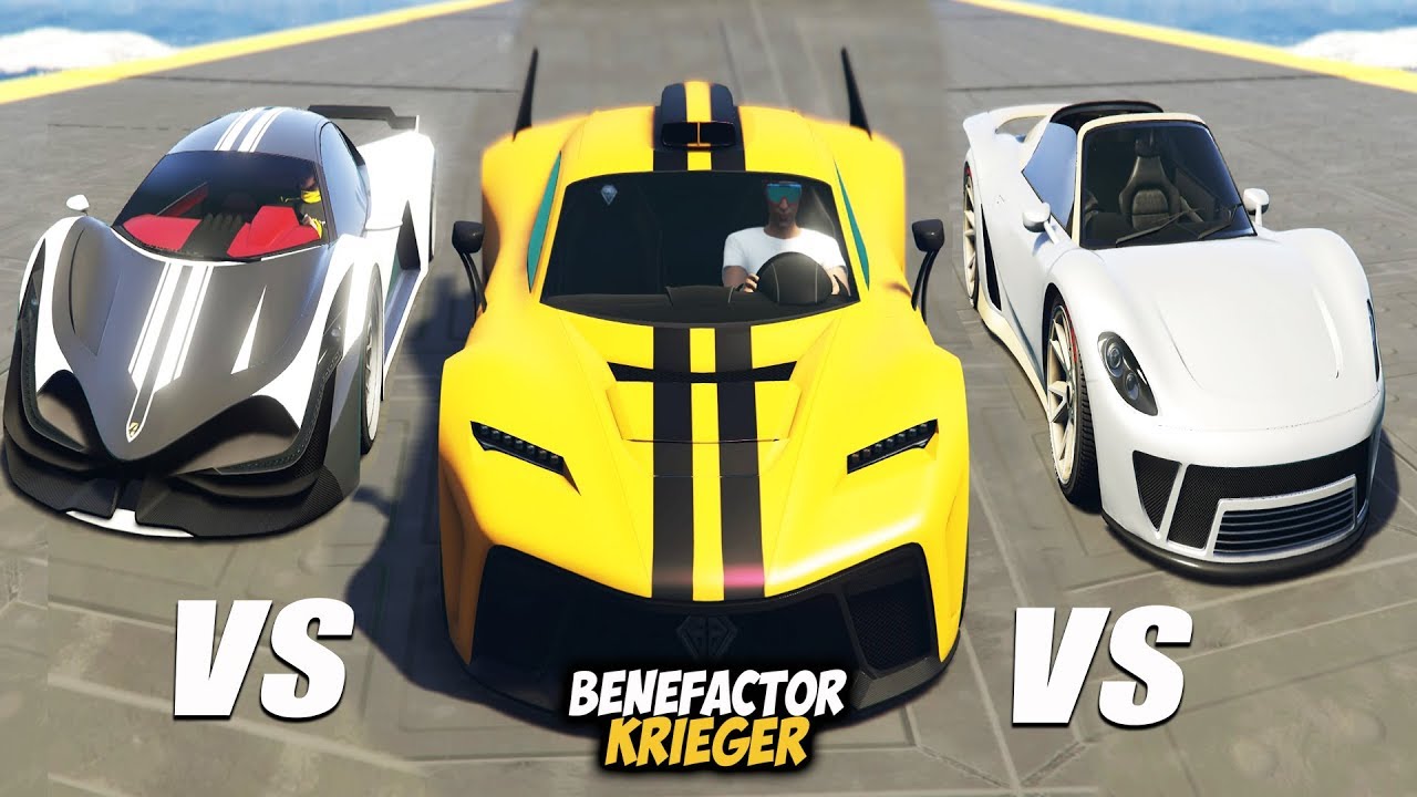 TEST DE VELOCIDAD: BENEFACTOR KRIEGER - NUEVO COCHE | GTA  V Online