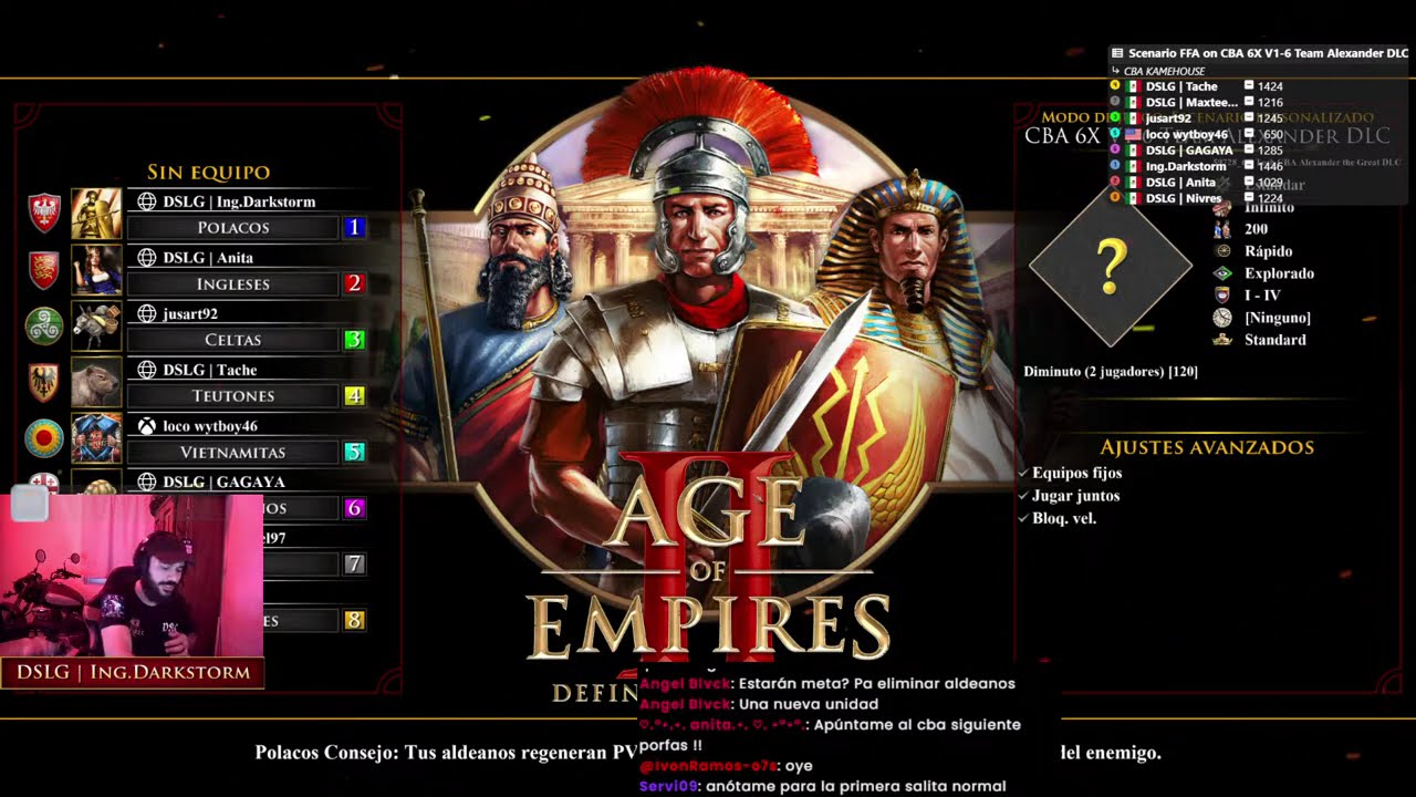 Age Of Empires 2 – PARTIDAS CON LA FLOTA (CHAT)