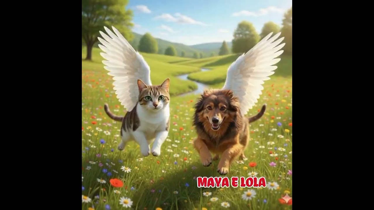 Homenagem às minhas amadas, Maya e Lola. 
