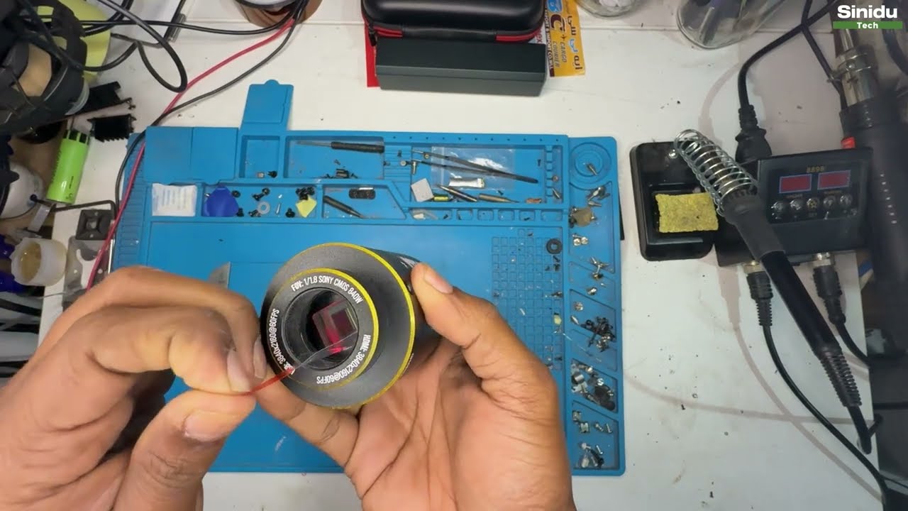 Mechanic MOS 8k Industrial Microscope Camera Unboxing and Testing with 150x zoom C Mount Lens