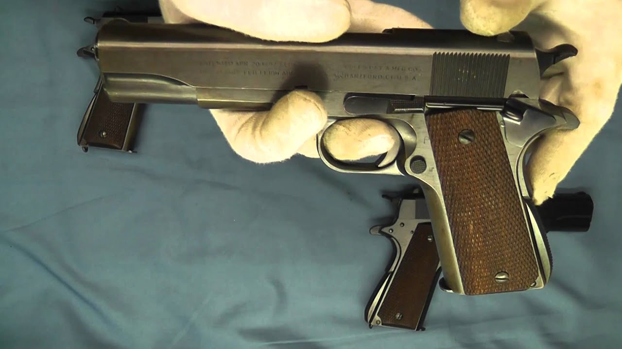 Colt Model 1911A1 1938 & 1939 Production Changes