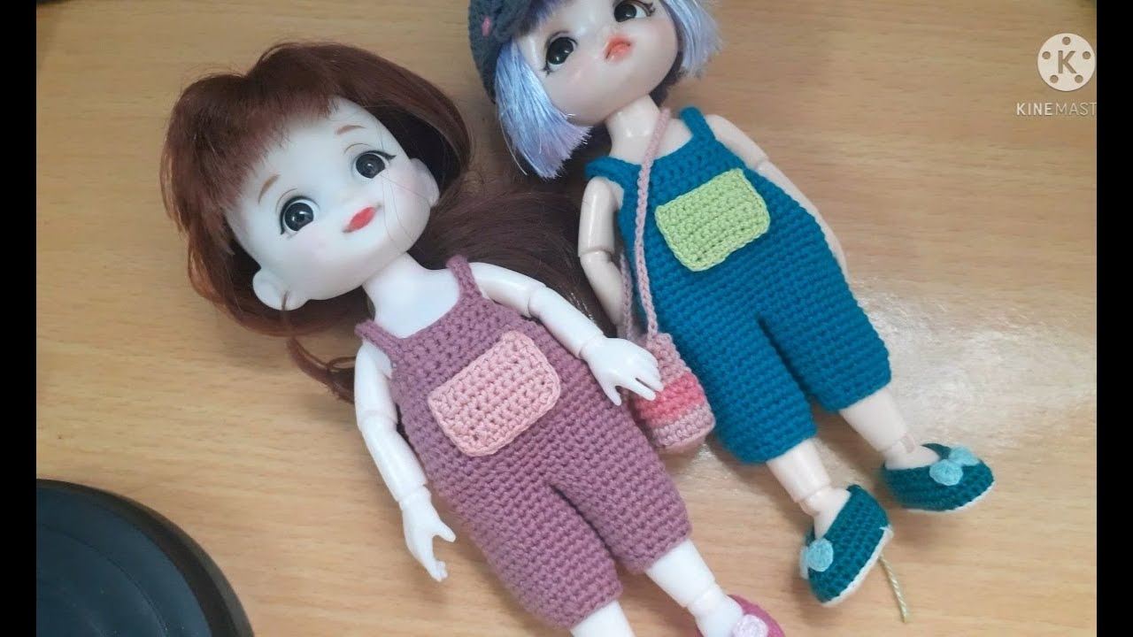 Móc áo liên quần siêu xinh cho búp bê 1/8