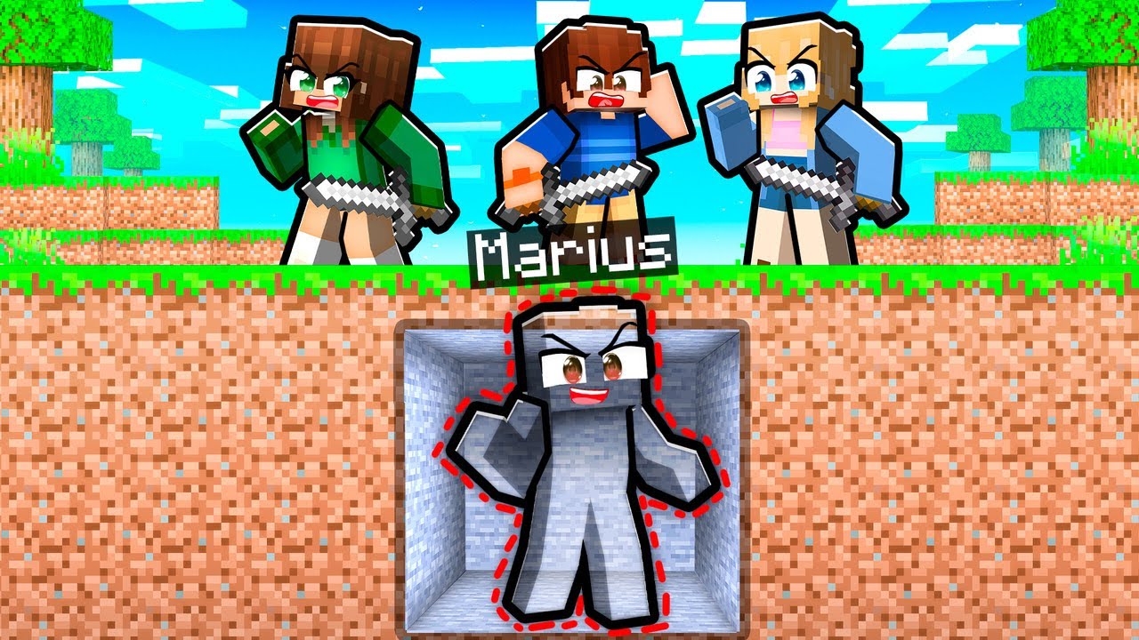 3 CRIMINALI vs. 1 INOCENT În *MINECRAFT* !