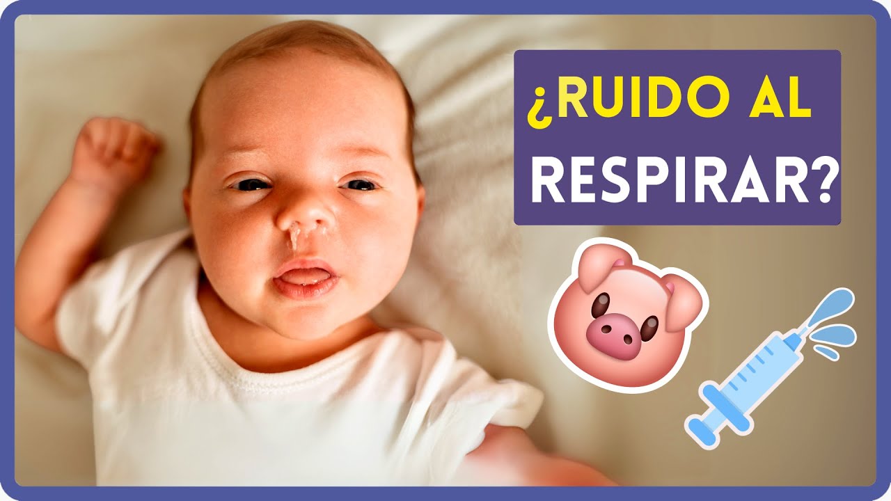Cómo expulsar las flemas de tu bebé Recién Nacido ➡️Haz esto si oyes mocos en la nariz o garganta