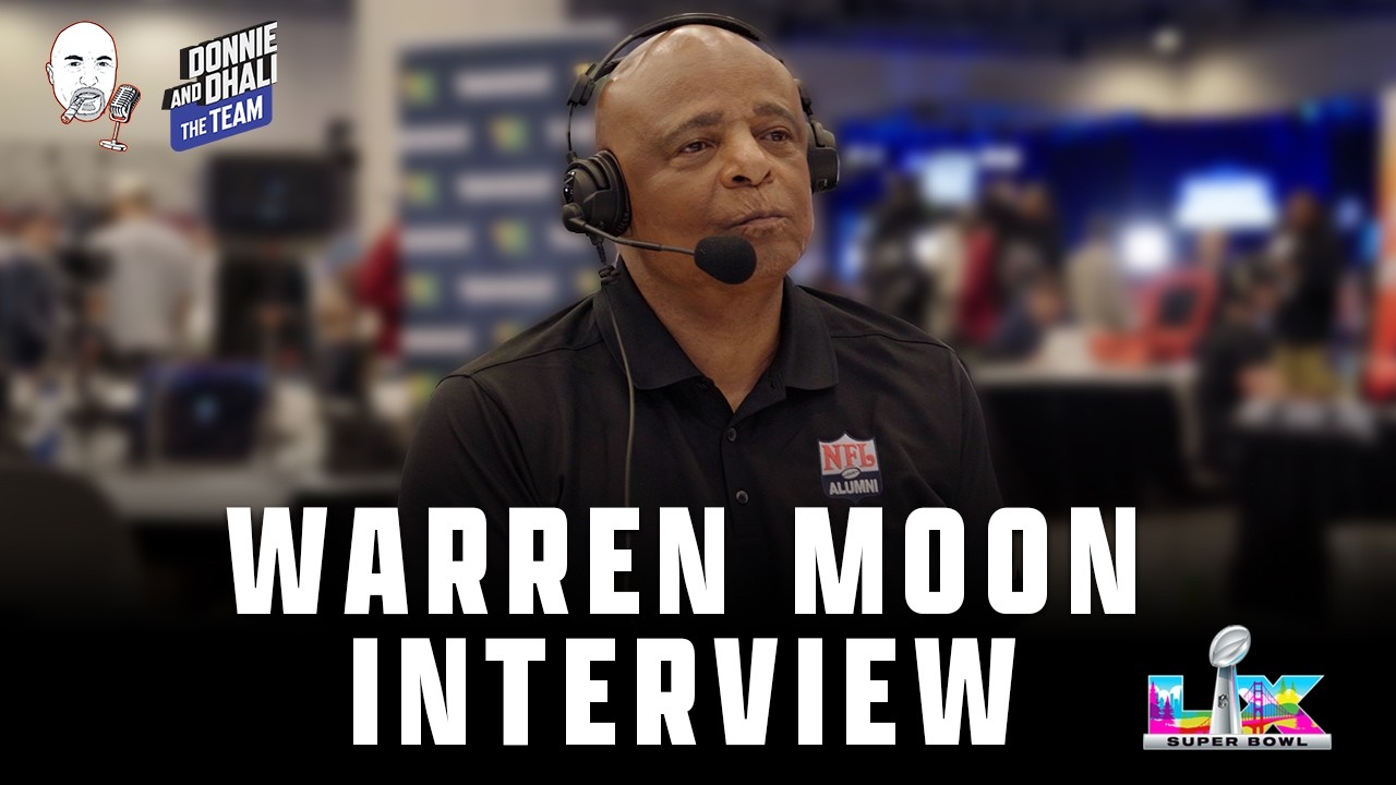 Интервью с Уорреном Муном, квотербеком Канадской и Национальной футбольной лиги, перед Супербоуло...