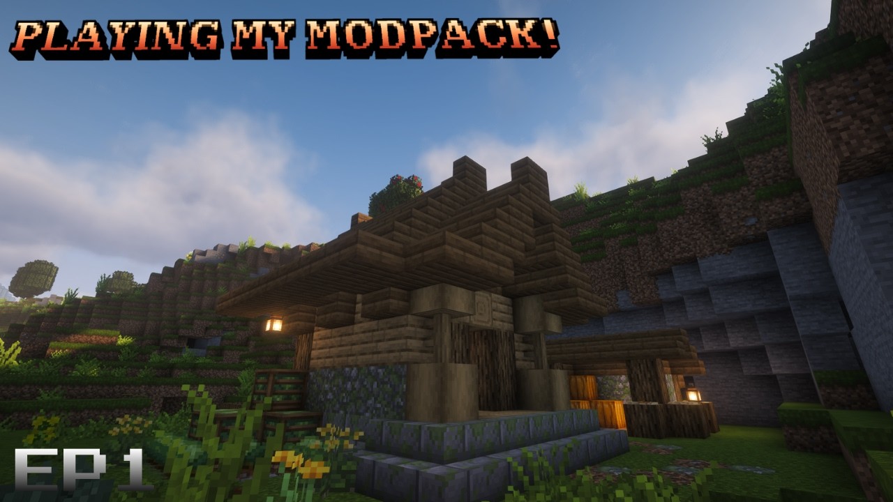 Playing My Modpack: EP1 P1 | Minecraft Java 1.21 Modpack Gameplay (NO COMMENTARY)