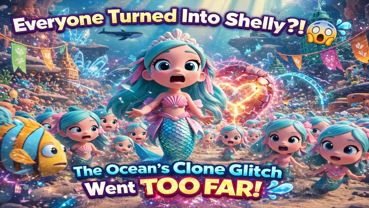 Everyone Turned Into Shelly! 😱🌊 The Ocean’s Clone Glitch Went TOO FAR!