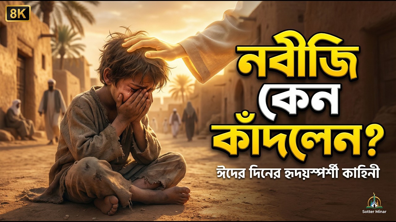 ঈদের দিনে নবীজির কান্না! এতিম শিশুর অবাক কাহিনী