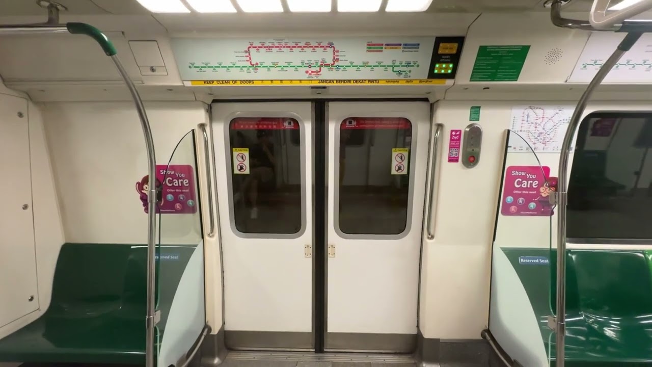 (No announcements) (Retired) SMRT KHI C151 (071/072) Marina Bay - Marina South Pier