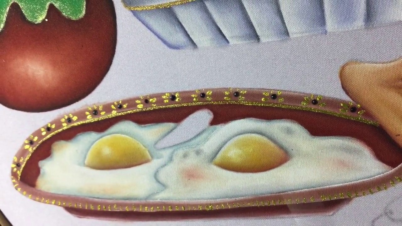 Pintura En Tela Desayuno # 4 Con Cony