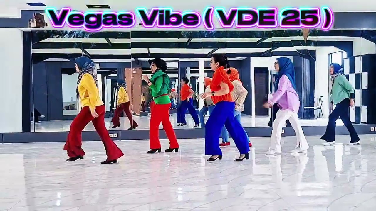 VEGAS VIBE ( VDE 25 ) Beginner Level Choreographed Colin Ghys (BEL) - November 2025
