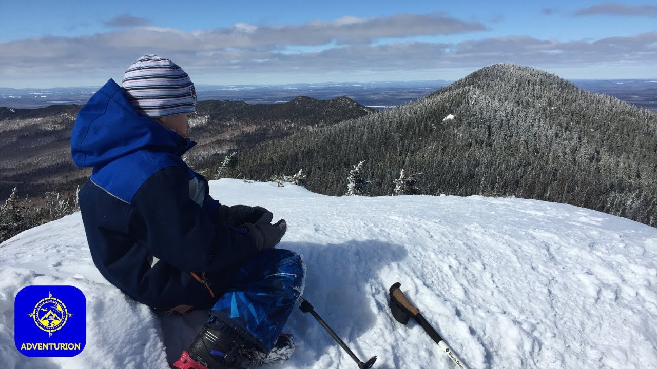 Best winter hike in Mont Megantic | Mont Megantic National Park | Winter Hike