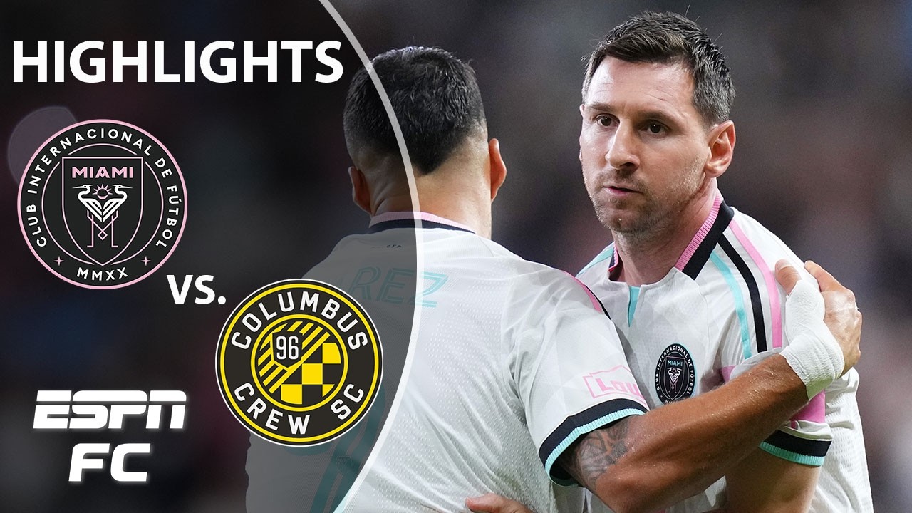 МЕССИ ВОЗВРАЩАЕТСЯ ⭐ Интер Майами &mdash; Коламбус Крю | Обзор матча MLS | ESPN FC