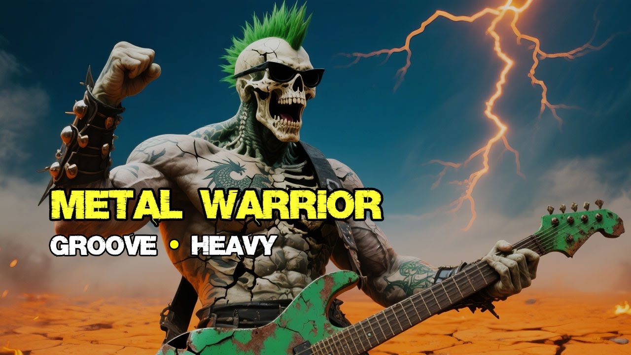 Massive Groove Heavy Metal &ndash; Crushing Chugs & Tribal Drum Fury | Metal Warrior Instrumental