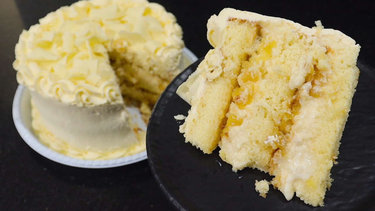 O MELHOR BOLO DE ABACAXI DA VIDA | BOLO DE ANIVERSÁRIO