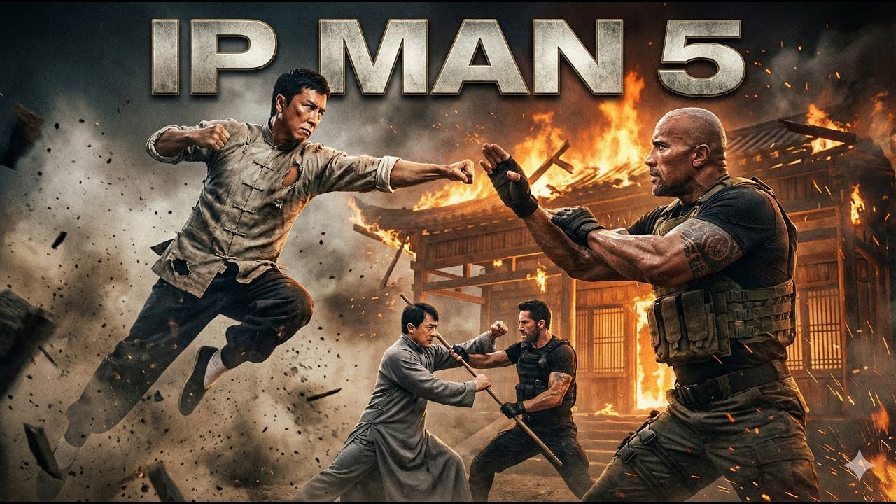 IP MAN 5 (2026) - Official Trailer Concept | Donnie Yen, Jackie Chan, Dwayne Johnson, Scott Adkins