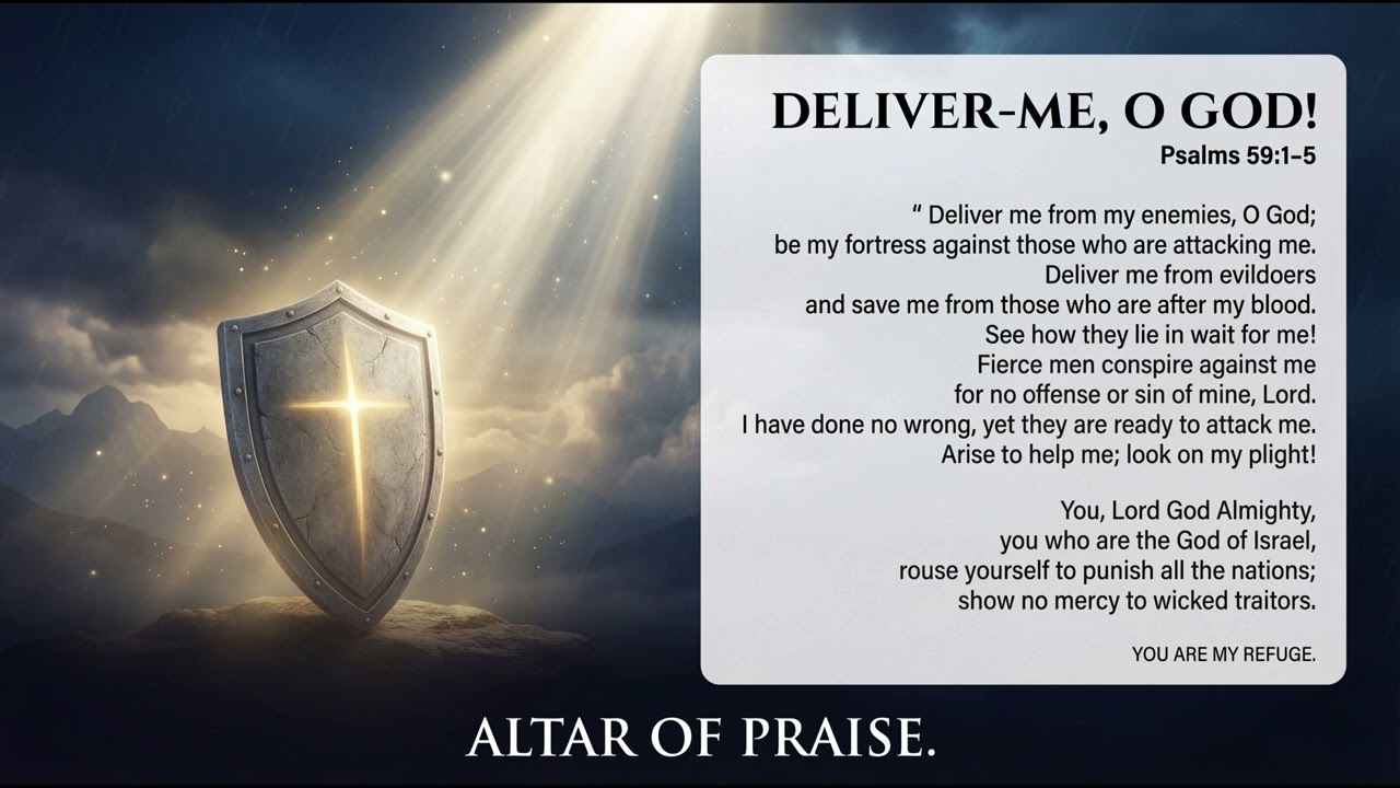 The battle is not Flesh and blood By Alter of Praise