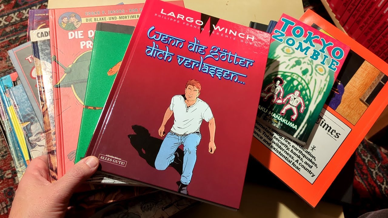 Comicbeute Dezember 2025 - Largo Winch, Der Spirit von Will Eisner, Anna Haifisch & ...